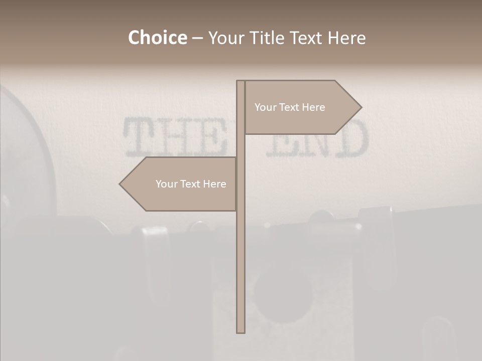 Old Past Antique PowerPoint Template