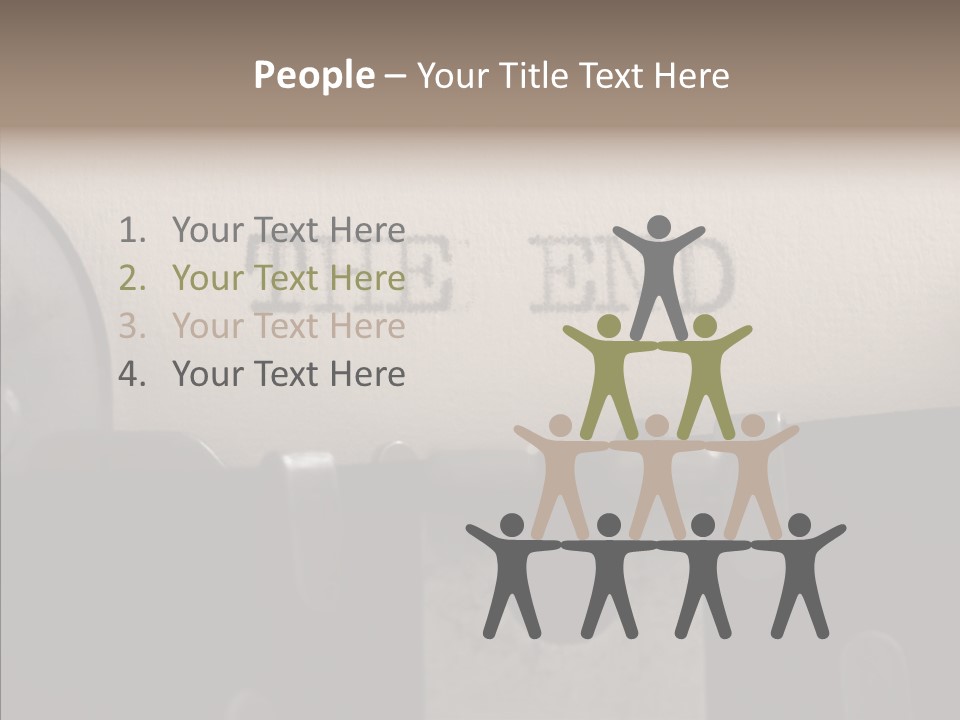 Old Past Antique PowerPoint Template