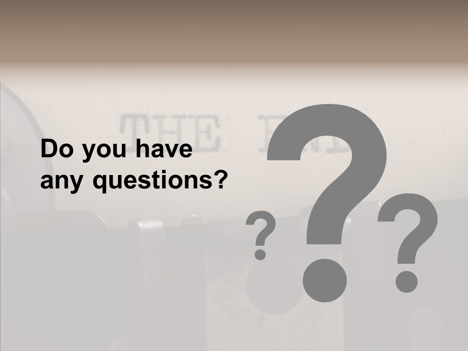 Old Past Antique PowerPoint Template