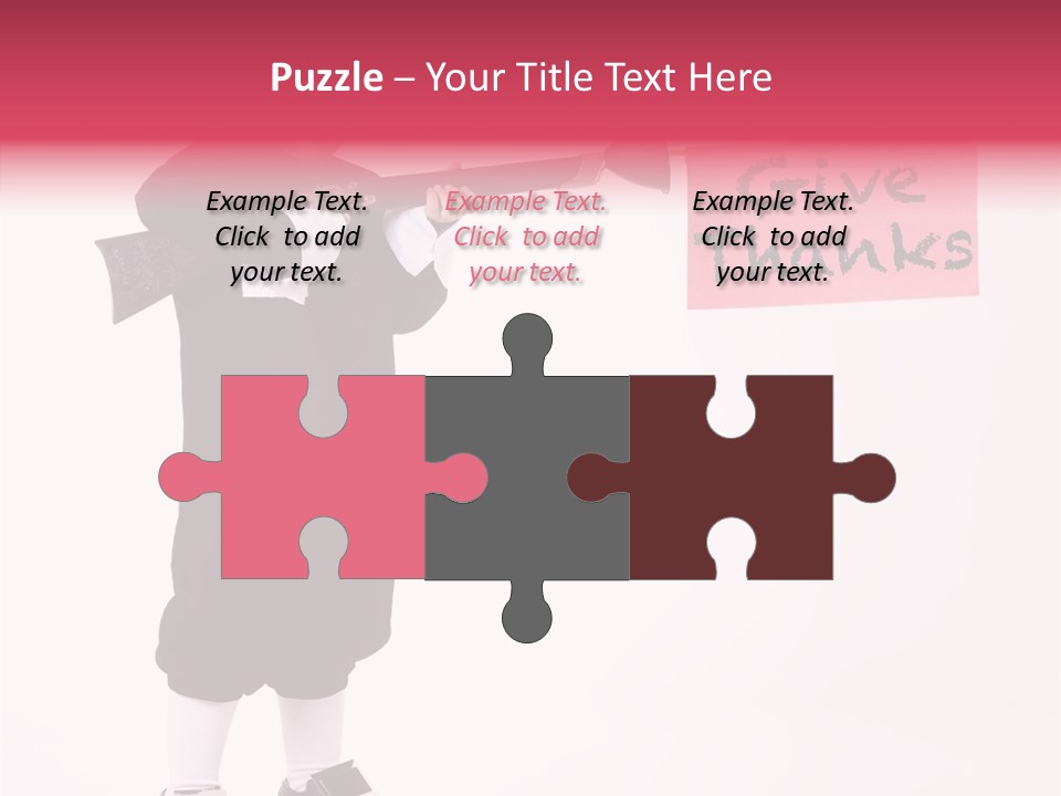 Kids Holiday Buckle PowerPoint Template