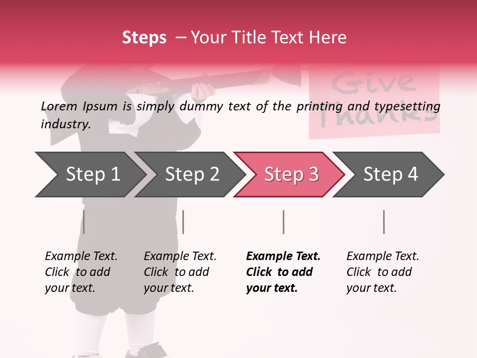 Kids Holiday Buckle PowerPoint Template