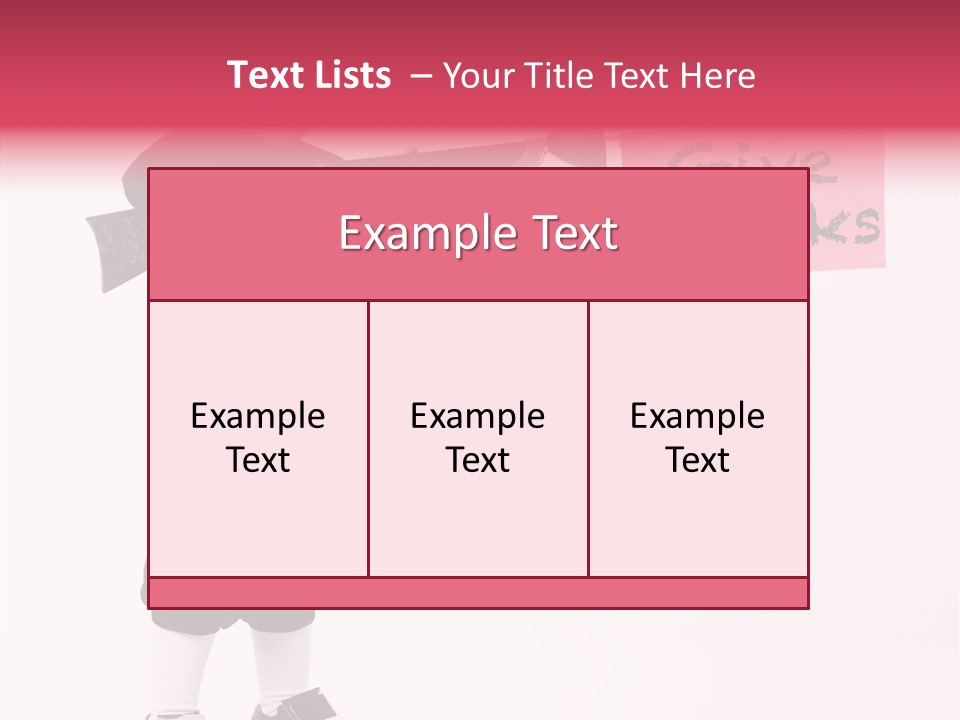 Kids Holiday Buckle PowerPoint Template