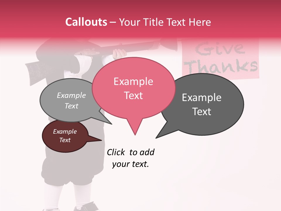 Kids Holiday Buckle PowerPoint Template