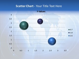 Connection Blue Design PowerPoint Template