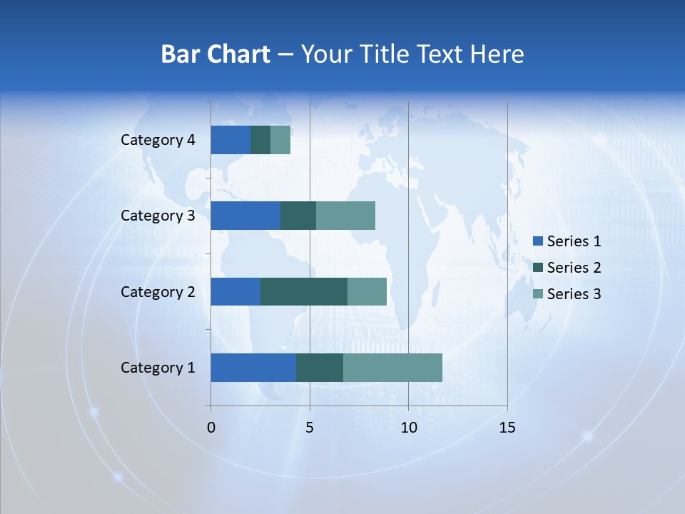 Connection Blue Design PowerPoint Template