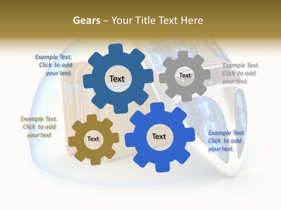 Confidential Business Internet PowerPoint Template