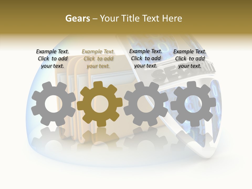 Confidential Business Internet PowerPoint Template