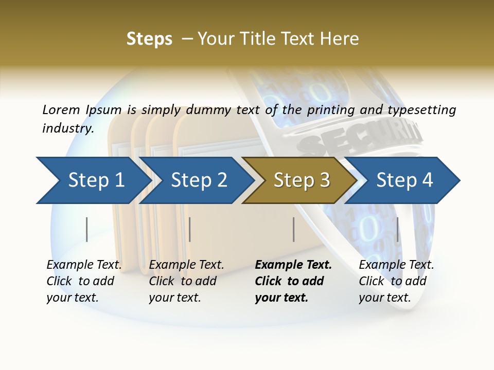 Confidential Business Internet PowerPoint Template