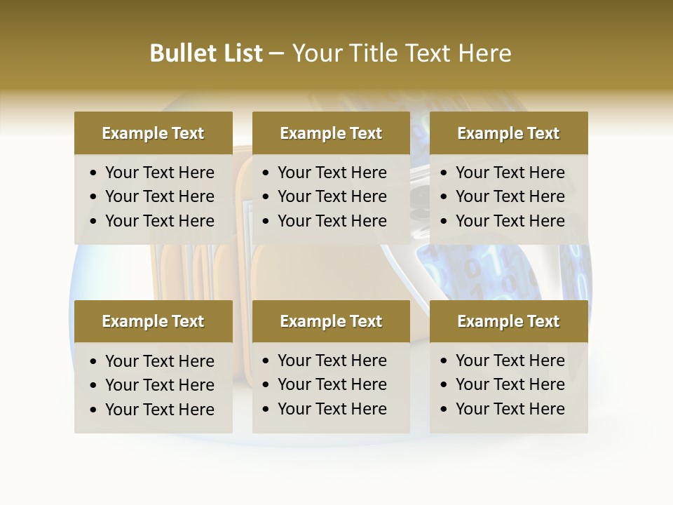 Confidential Business Internet PowerPoint Template