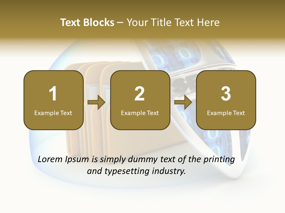 Confidential Business Internet PowerPoint Template