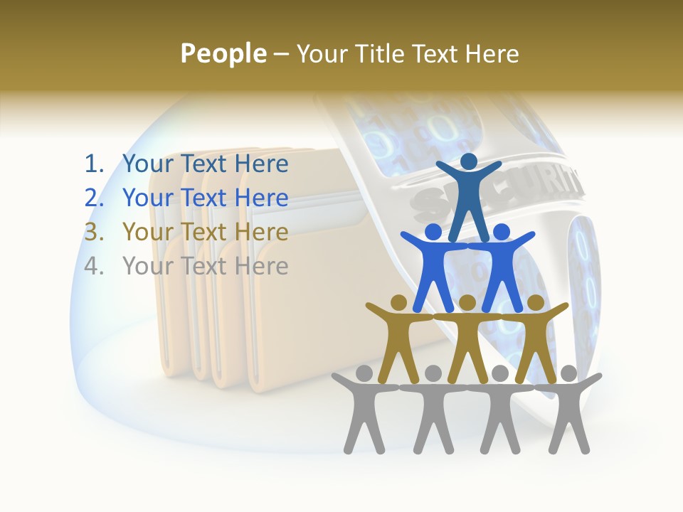 Confidential Business Internet PowerPoint Template