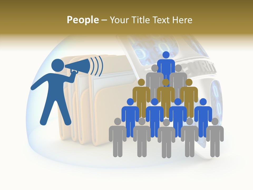 Confidential Business Internet PowerPoint Template