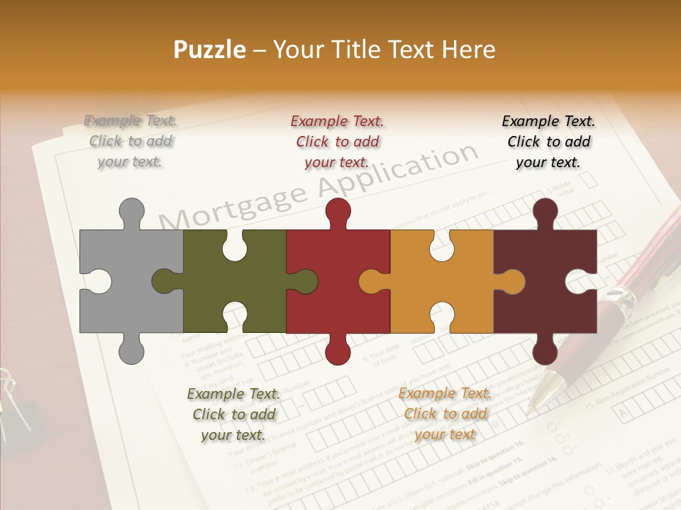 Credit Blank Banking PowerPoint Template