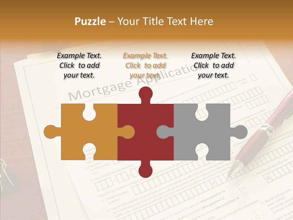 Credit Blank Banking PowerPoint Template