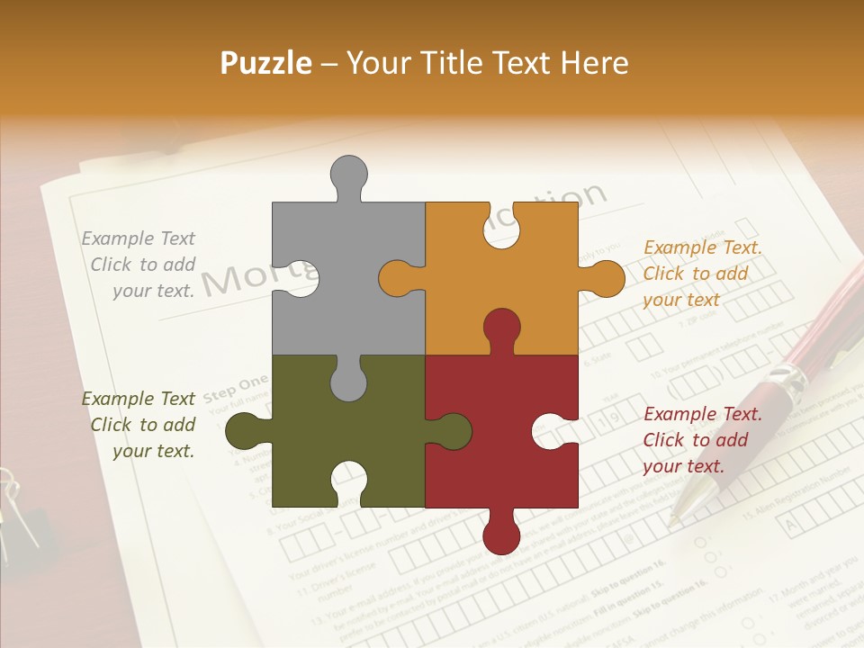 Credit Blank Banking PowerPoint Template