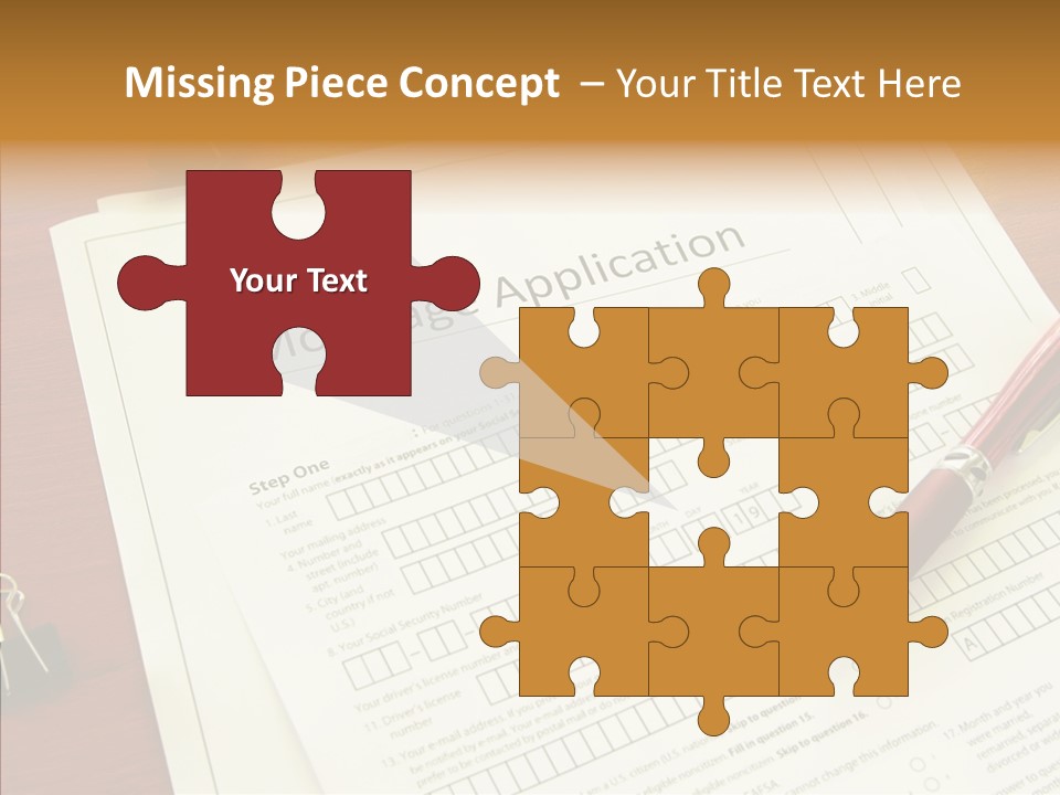 Credit Blank Banking PowerPoint Template