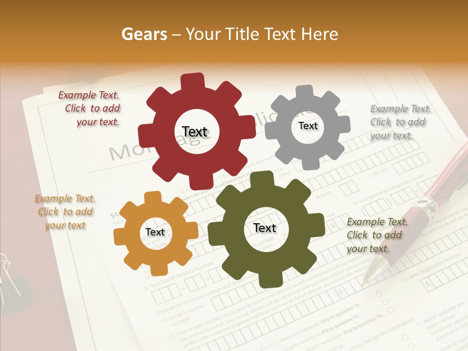 Credit Blank Banking PowerPoint Template