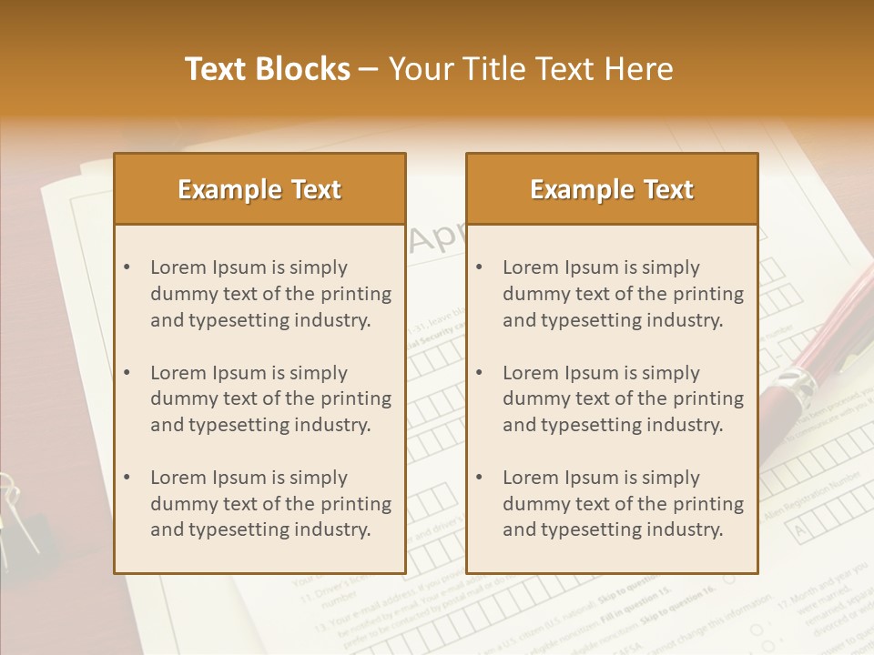 Credit Blank Banking PowerPoint Template