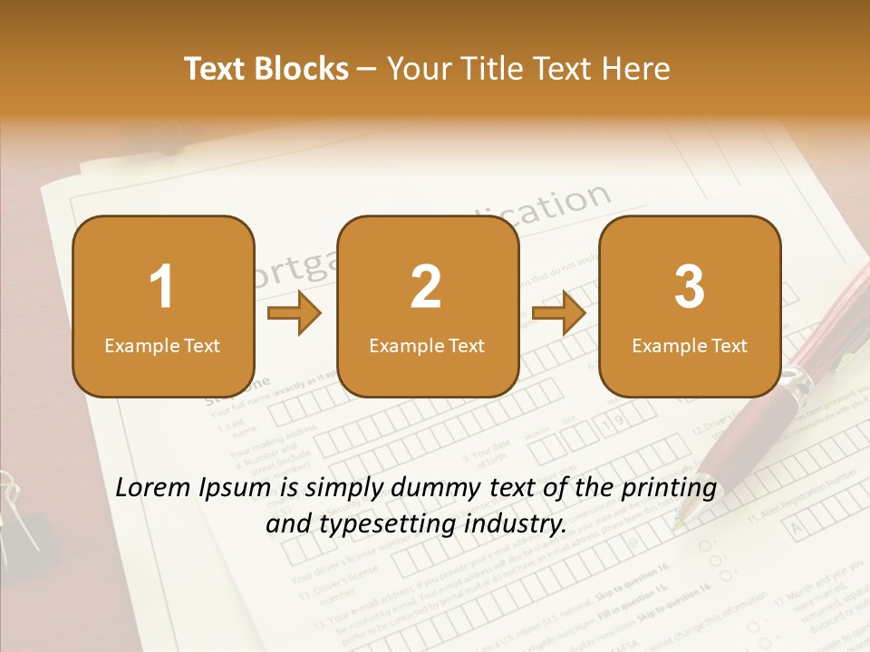 Credit Blank Banking PowerPoint Template
