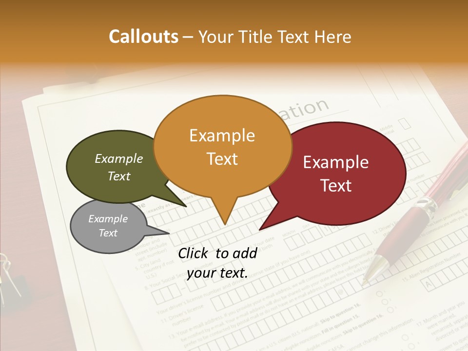 Credit Blank Banking PowerPoint Template