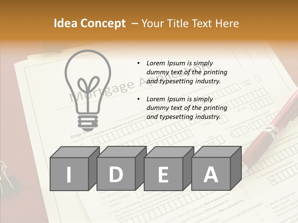 Credit Blank Banking PowerPoint Template