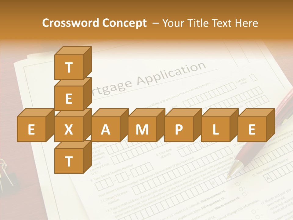 Credit Blank Banking PowerPoint Template