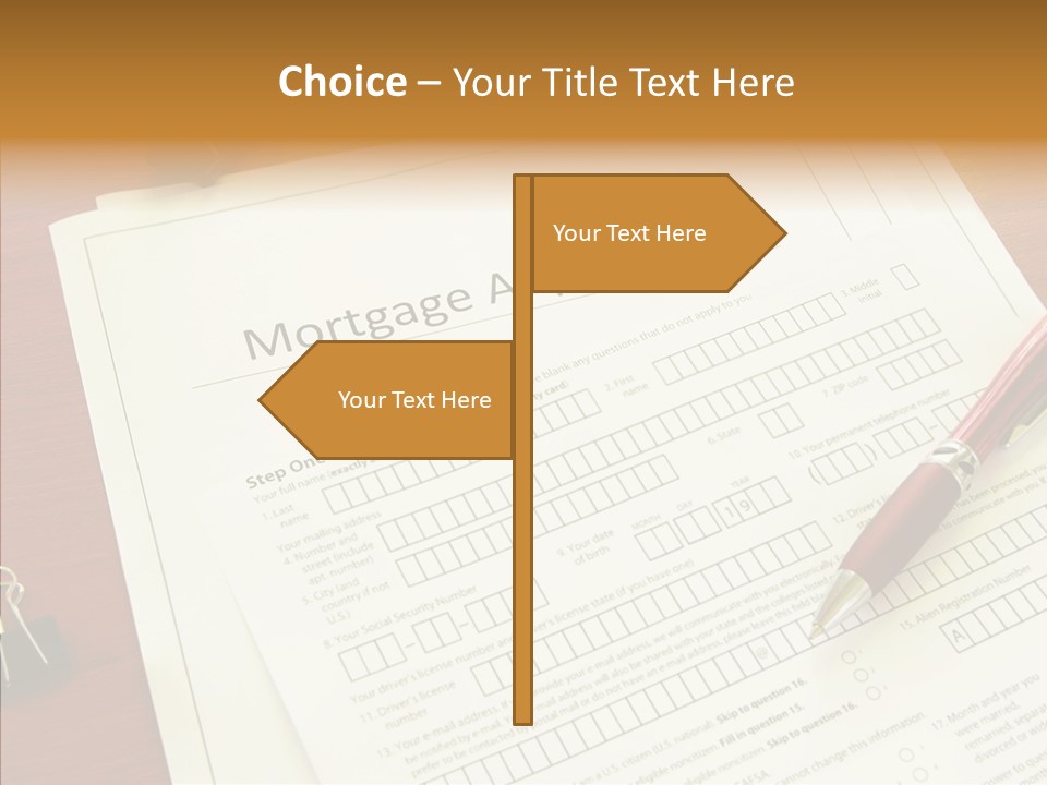 Credit Blank Banking PowerPoint Template