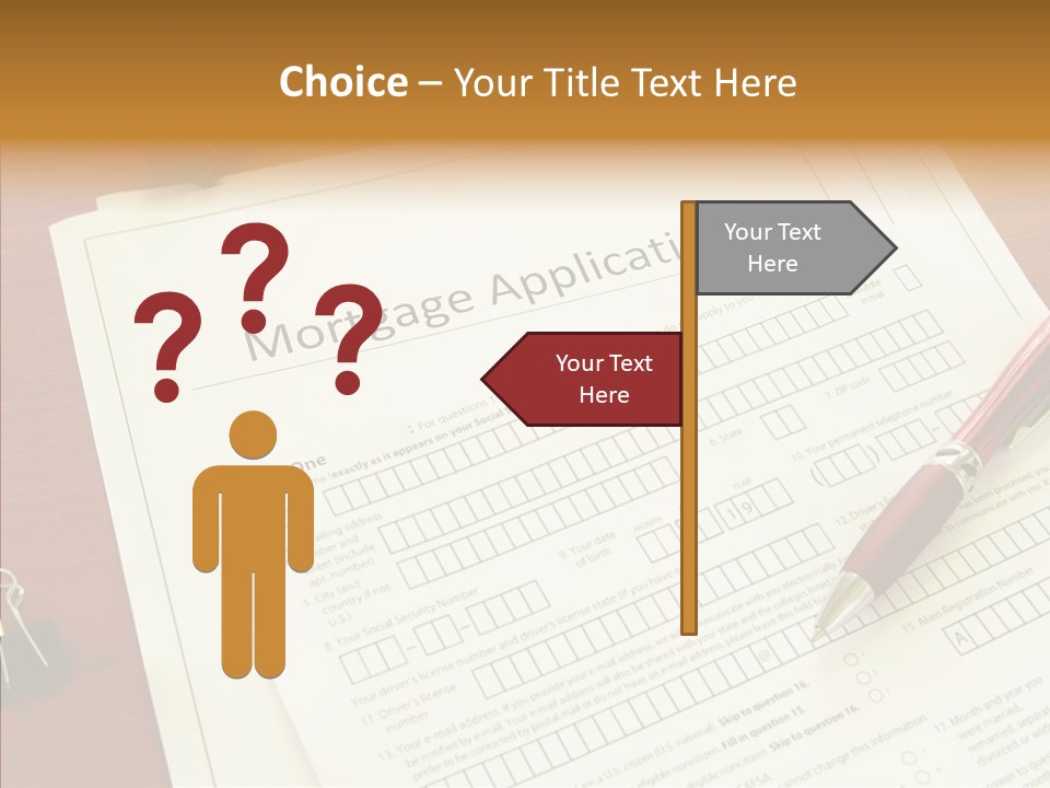 Credit Blank Banking PowerPoint Template