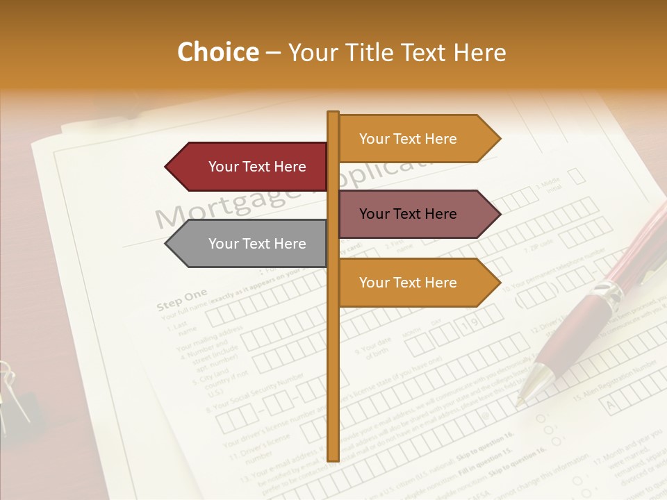 Credit Blank Banking PowerPoint Template