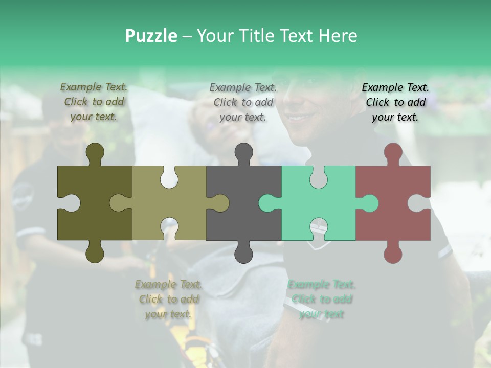 Comfort First Staff PowerPoint Template