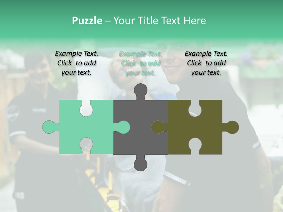 Comfort First Staff PowerPoint Template