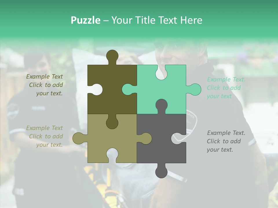 Comfort First Staff PowerPoint Template