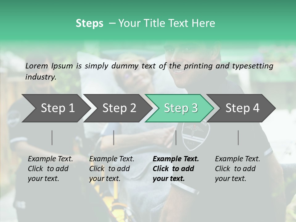 Comfort First Staff PowerPoint Template