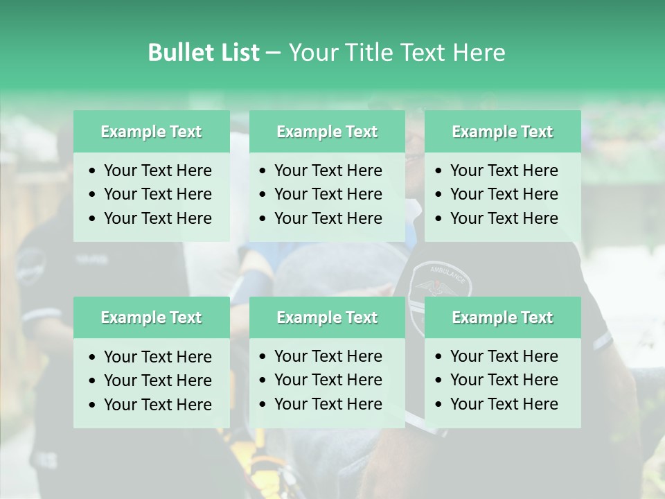 Comfort First Staff PowerPoint Template