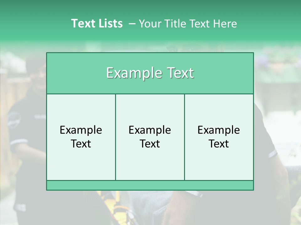 Comfort First Staff PowerPoint Template