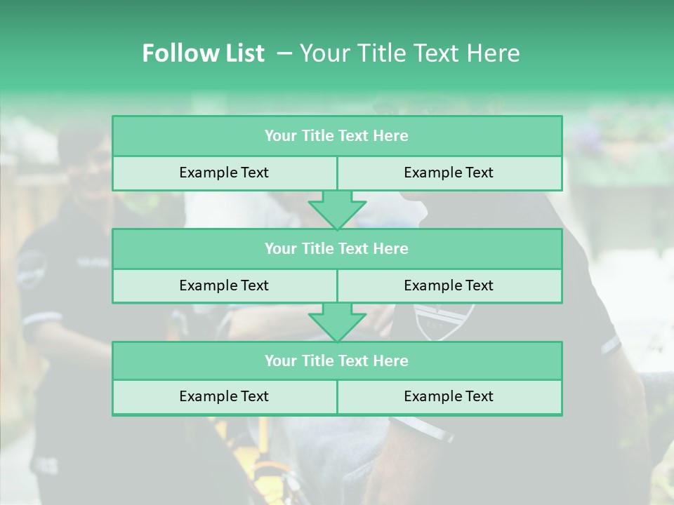 Comfort First Staff PowerPoint Template