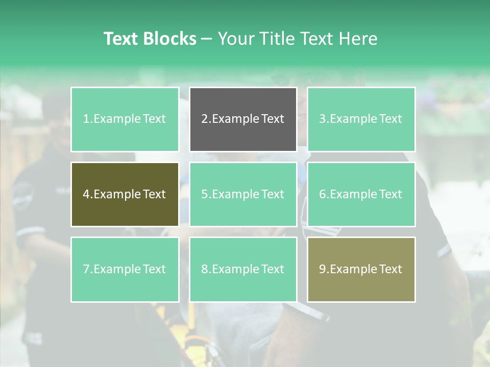 Comfort First Staff PowerPoint Template