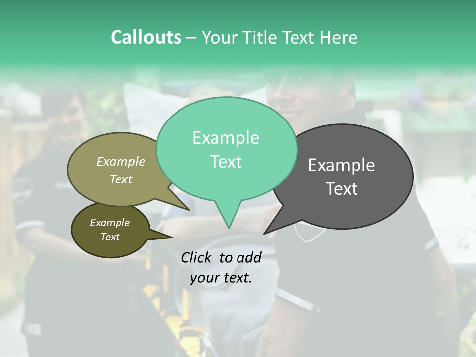 Comfort First Staff PowerPoint Template