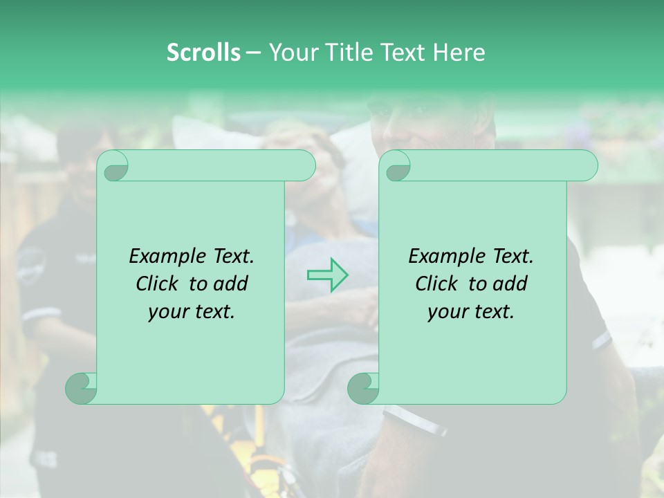 Comfort First Staff PowerPoint Template