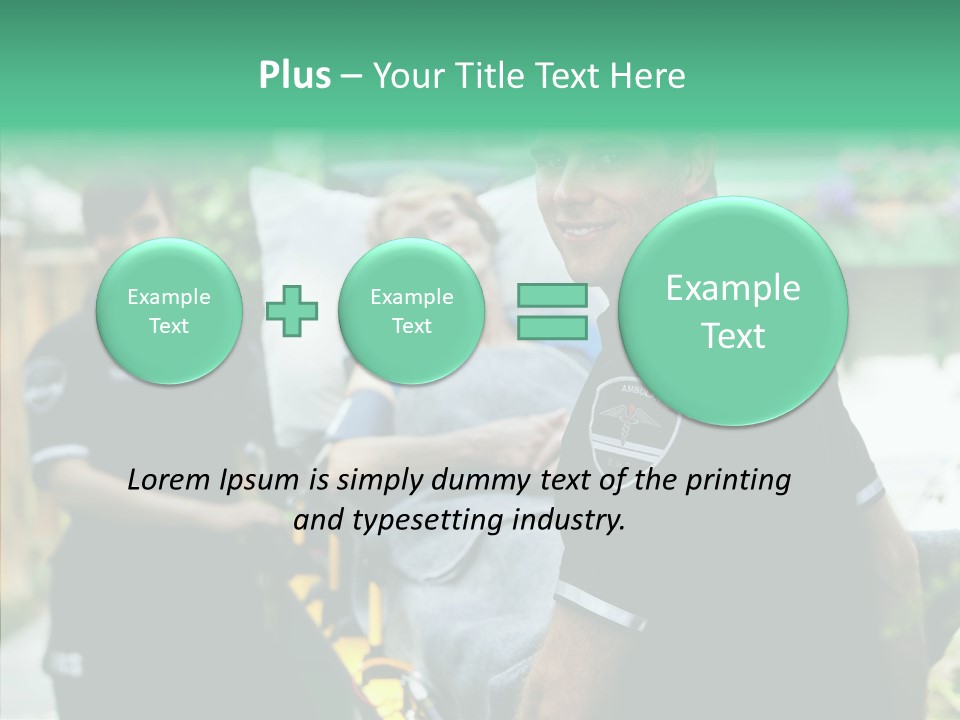 Comfort First Staff PowerPoint Template