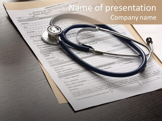 Concepts Healthcare Bill PowerPoint Template