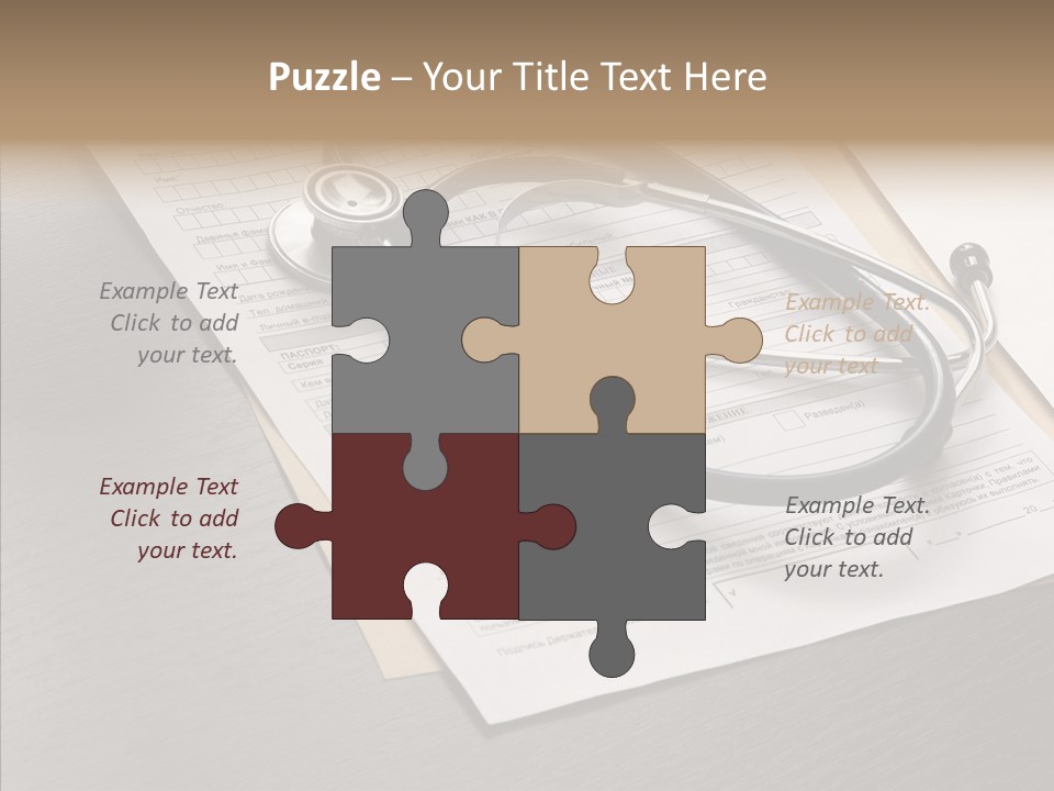 Concepts Healthcare Bill PowerPoint Template