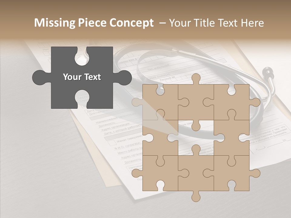 Concepts Healthcare Bill PowerPoint Template