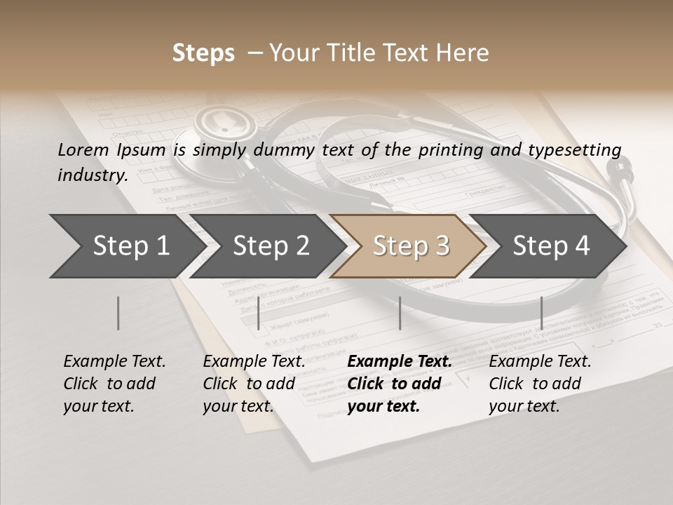 Concepts Healthcare Bill PowerPoint Template