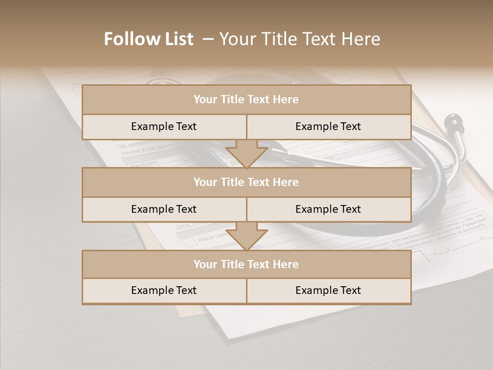 Concepts Healthcare Bill PowerPoint Template
