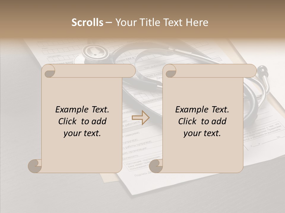 Concepts Healthcare Bill PowerPoint Template