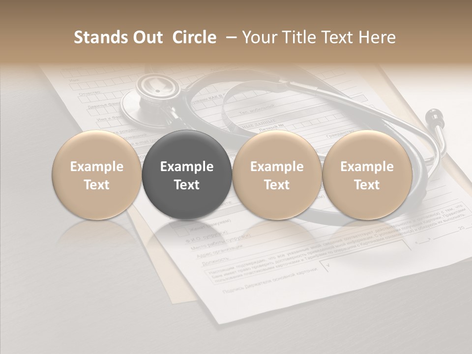 Concepts Healthcare Bill PowerPoint Template