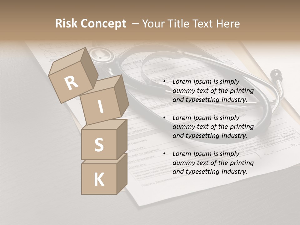 Concepts Healthcare Bill PowerPoint Template