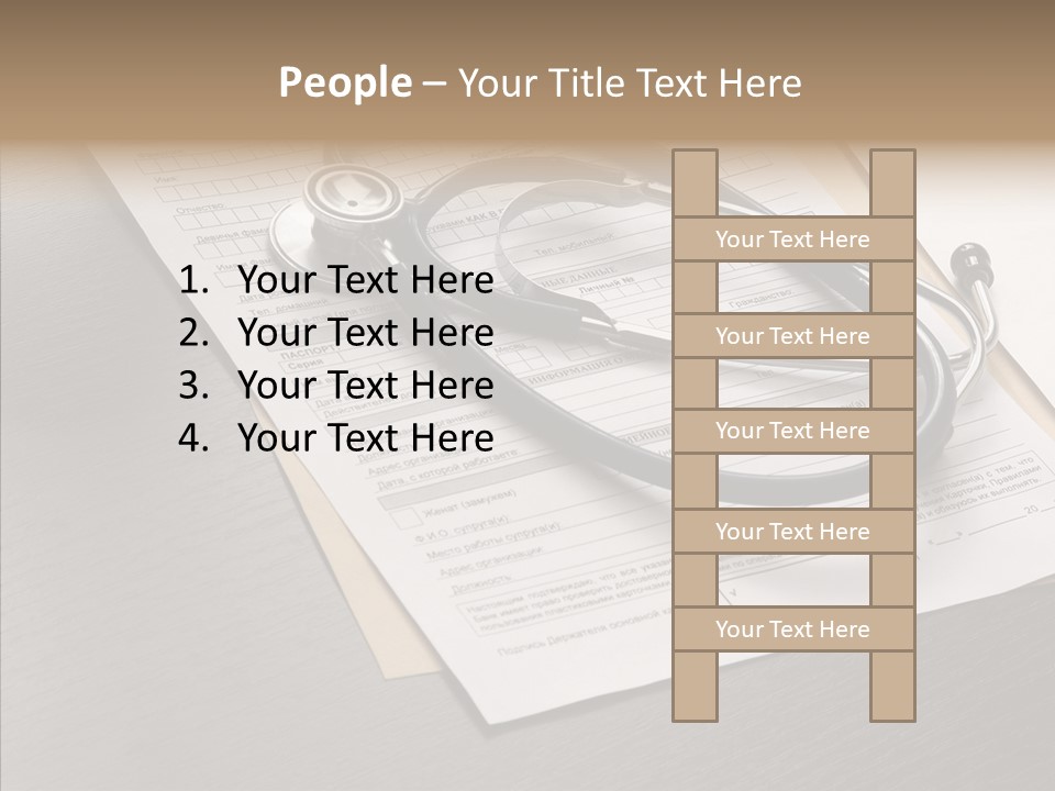 Concepts Healthcare Bill PowerPoint Template