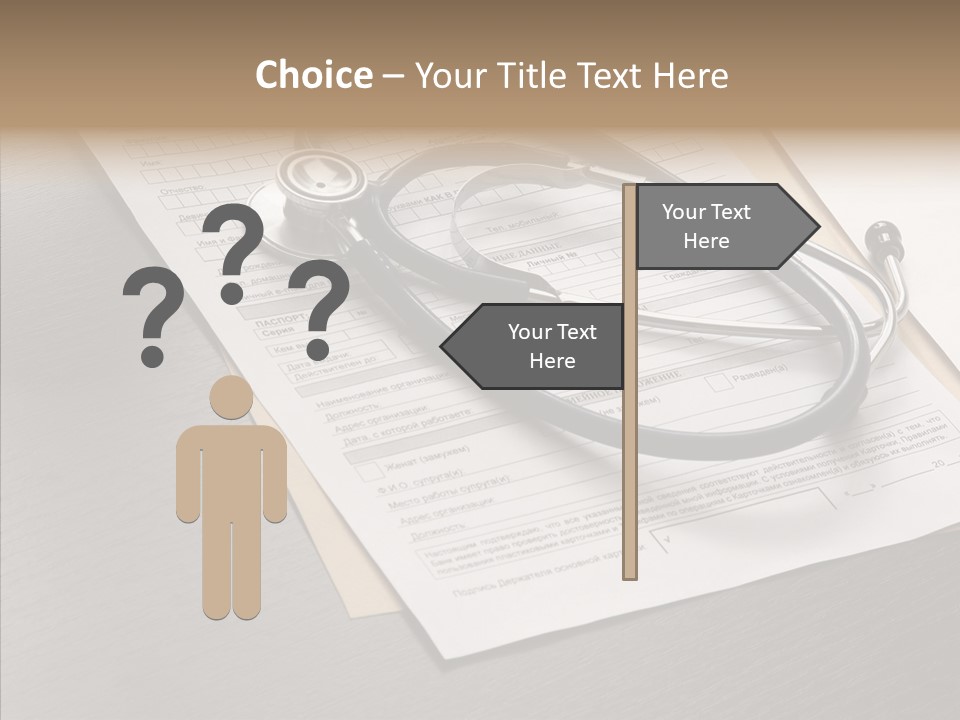 Concepts Healthcare Bill PowerPoint Template